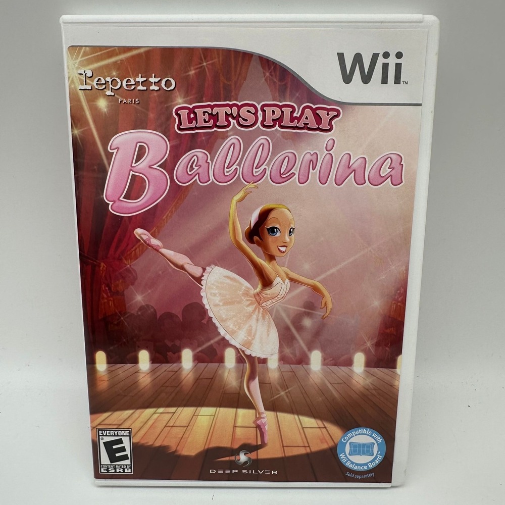 Let's Play: Ballerina (Nintendo Wii) CIB COMPLETE
